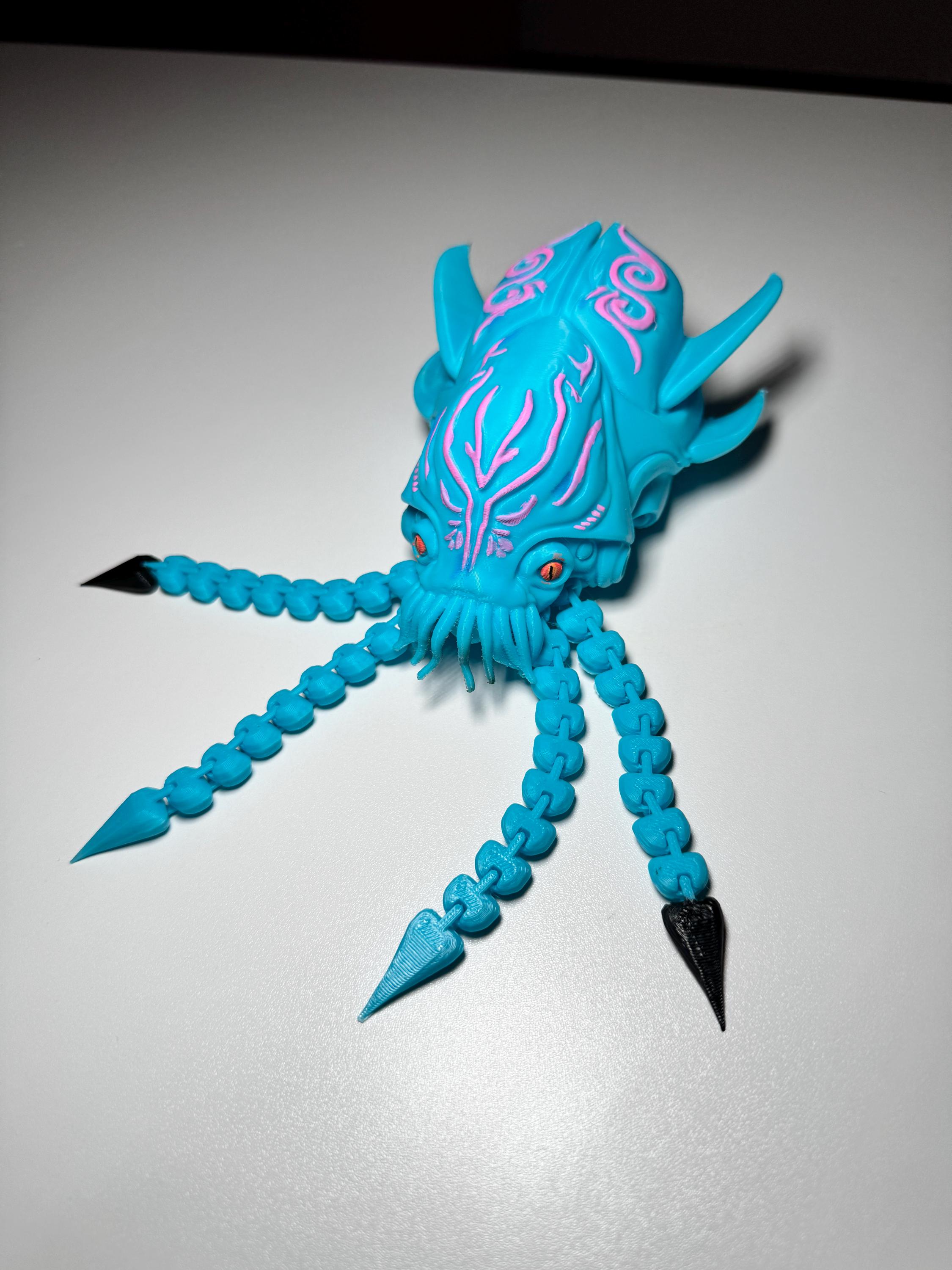 Articulated Collector Leviathan Figurine, Subnautica 2 Sci Fi