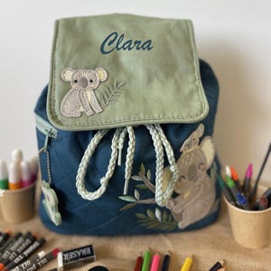 Sac à dos Stephen Joseph Koala personnalisé avec un prénom brodé