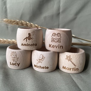 Grande portatovagliolo personalizzato fiaba