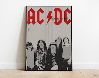 AC/DC、アンガス・ヤング、ロックスター、ギターヒーロー、漫画