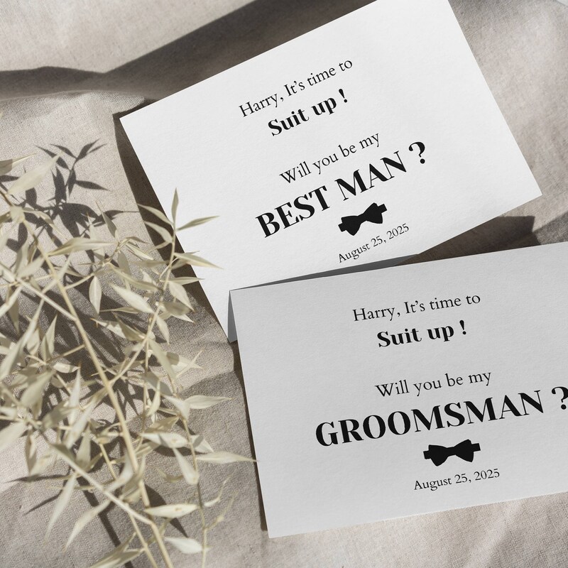 Asking Groomsmen - Etsy