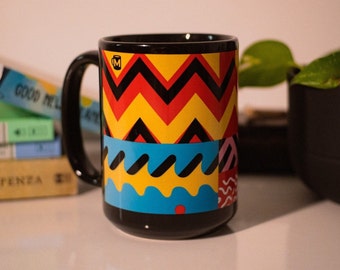 Lines colors mug