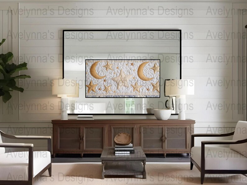 Ramadan Wall Art Set for Samsung Frame TV, Islamic Home Decor, Neutral Design Bundle, Eid Mubarak Art, Ramadan TV Frame Art image 4