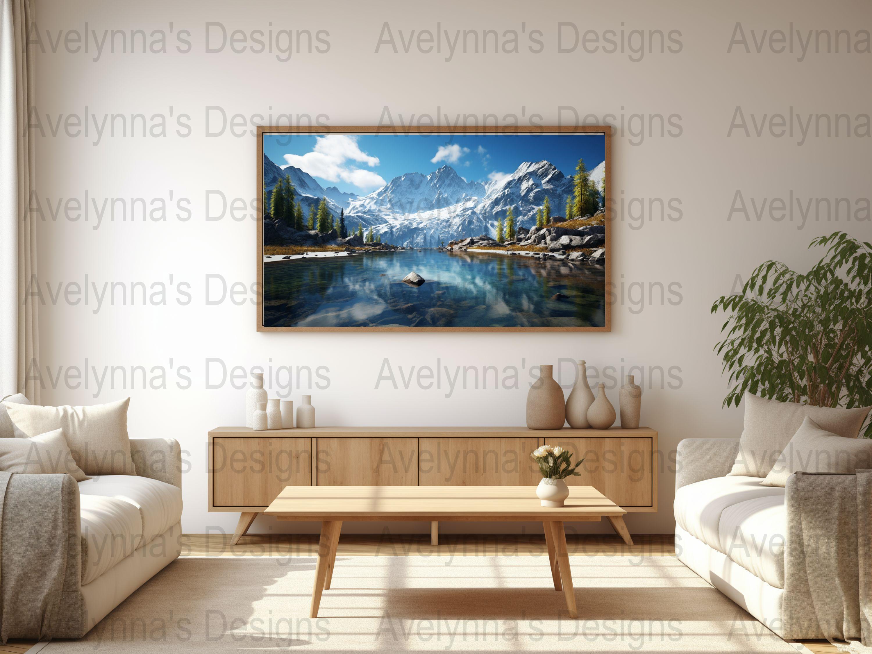 Nature Landscape Art for Samsung Frame TV, Bundle With 30 Frames ...