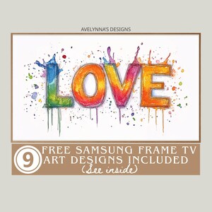 queer love painting | lgbtq frame tv art, queer love frame tv, Lesbian Art, Pride Month Decor, LGBTQ Art, watercolor, Free TV Designs