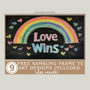 queer love painting | lgbtq frame tv art, queer love frame tv, Chalk Art, Lesbian Art, LGBTQ Art, Pride Month, Free TV Designs, Pride