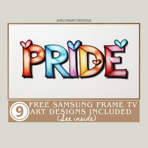 queer love painting | lgbtq frame tv art, queer love frame tv | pride month frame tv art, Lesbian art, LGBTQ Art, Pride Decor, Free tv