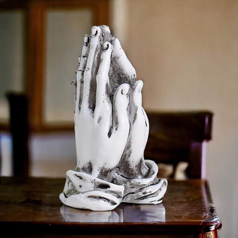 Hand Shape Decor Hand Sculptures Sculpture Vertical Hand Figurines Gesture Sculpture ...
