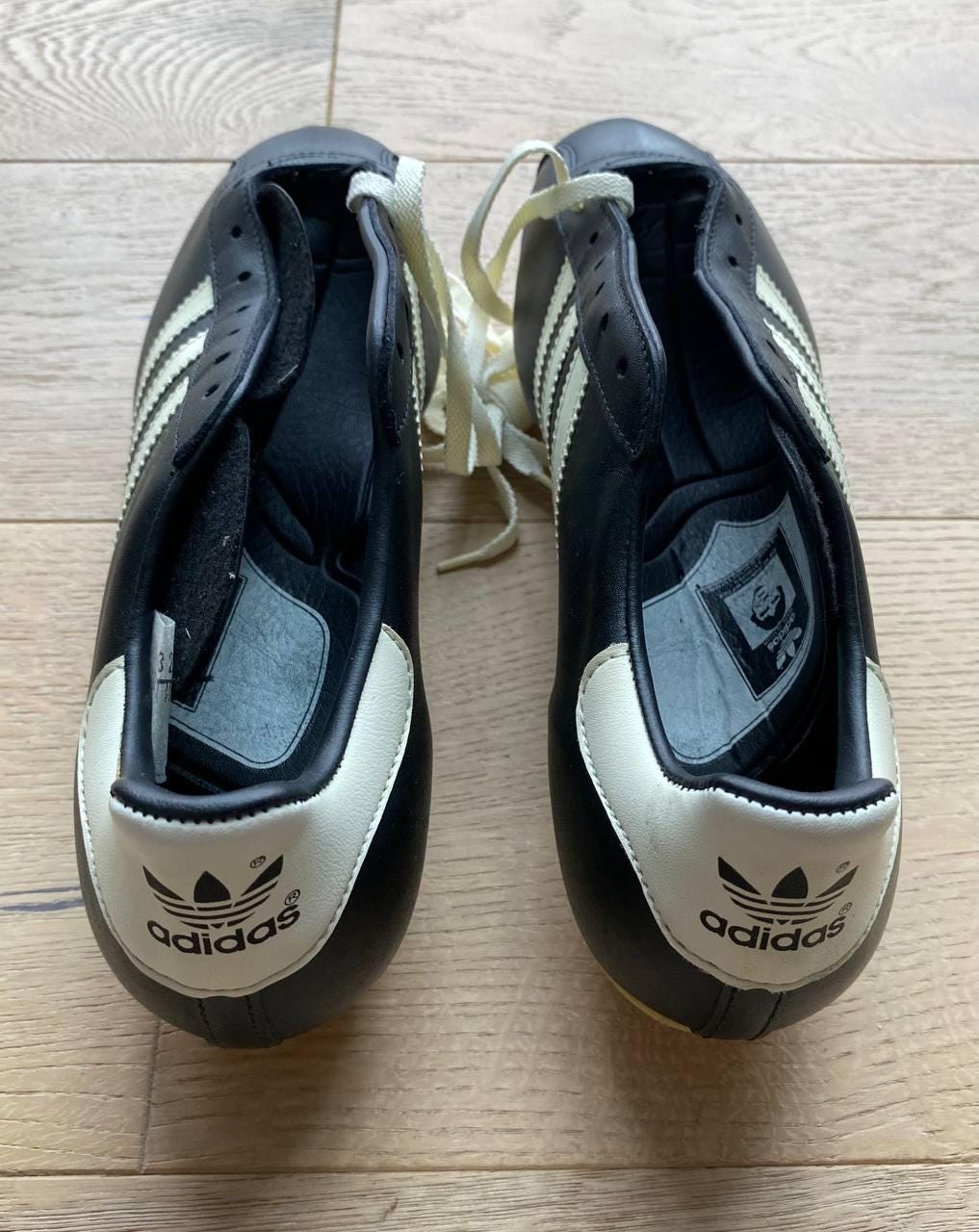 NEW VINTAGE 1980's Adidas Dynamo Klaus Fischer Football Shoes With