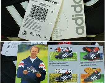 1992 NEW Adidas Beckenbauer Cup. Size 9US/8,5UK/42,5EUR. Art