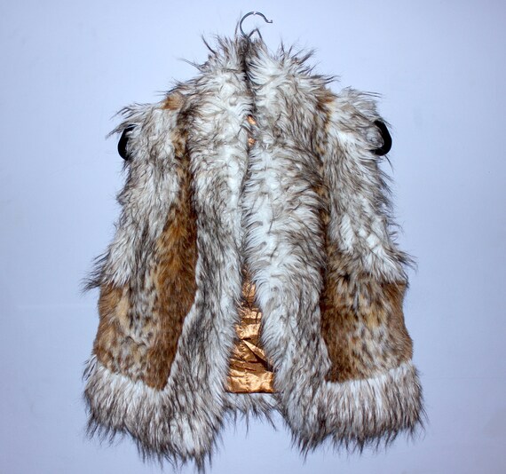 Bebe faux fur vest shop