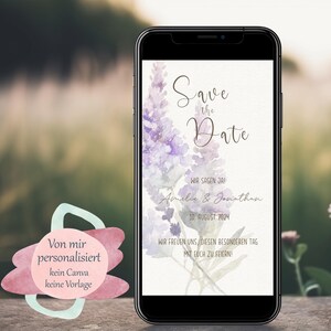 Digitale Save The Date-kaart | Uitnodiging | Bruiloft uitnodiging | 023 UUR