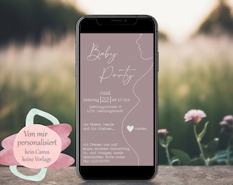 Baby Party | Digital invitation