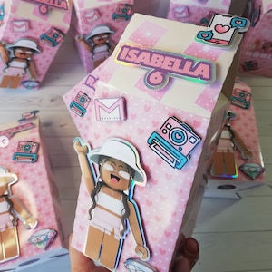 Roblox-Geschenkbox für Mädchen. Roblox-Geschenkbox, Mädchen-Roblox-Süßigkeitenbox