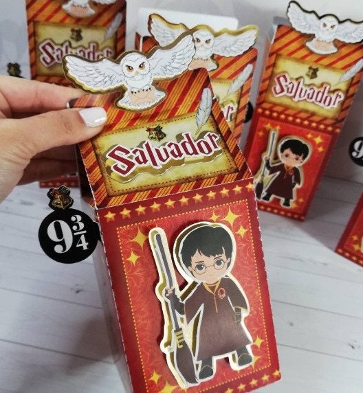 harry potter favors harry potter treat box harry potter birthday decorations harry potter birthday themeharry potter box