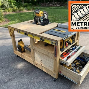 METRIC - DIY Mobile Workbench