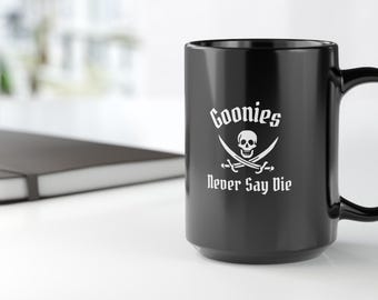 The Goonies Ceramic Coffee Mug: 80s Movie Collectible