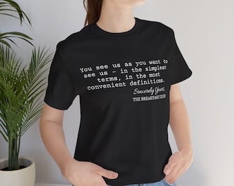 Breakfast Club T-Shirt: 80s Movie Quote Graphic Tee