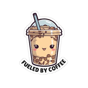 5 Stk, getankt durch Kaffee Aufkleber, Kindle Sticker, Smut Reader, Kindle Sticker, Bücherliebe, e-reader, Bücherliebhaber, 5 Stück