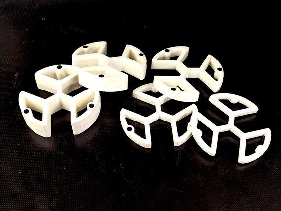 Stackstop 3 Jaw | Magnetic Lathe Spacer Set (5-piece, Stackable