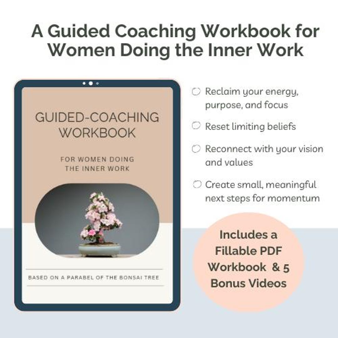 Coaching & Leadership Workbook for Women - Etsy