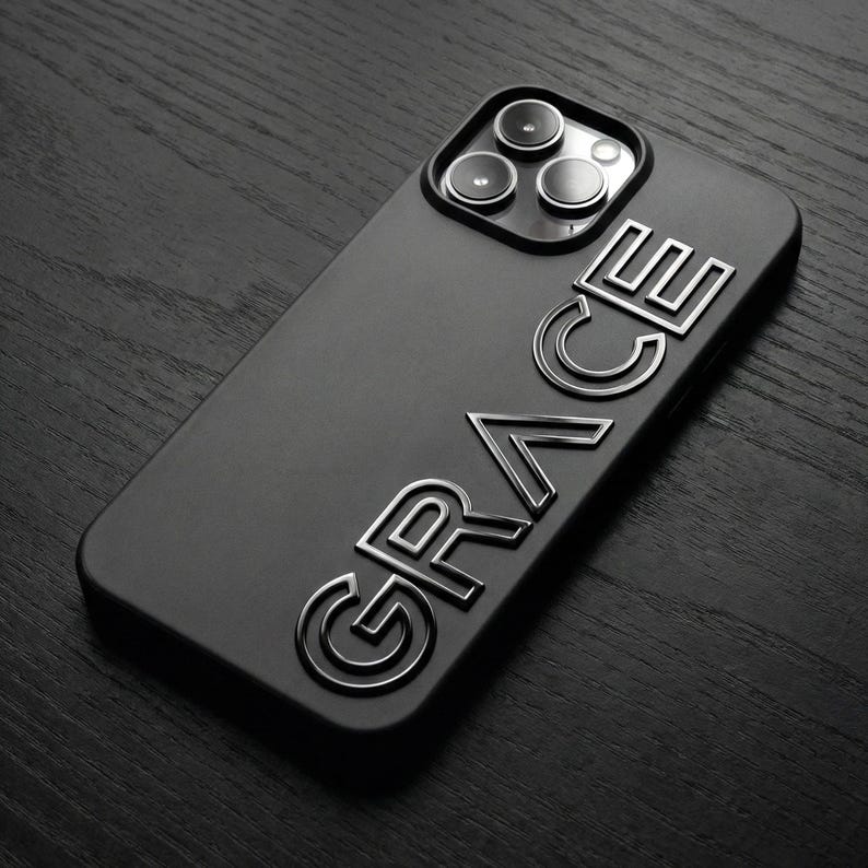 Funda para iPhone con nombre personalizado: Funda personalizada para teléfono imagen 1