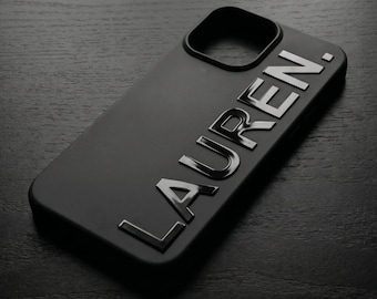 Personalized iPhone Case: Custom Logo, Name, or Text phone case
