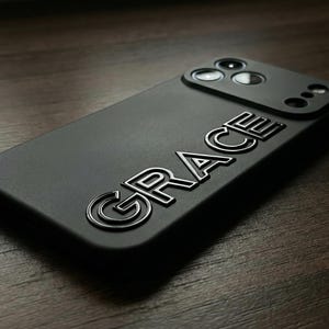 Funda para iPhone con nombre personalizado: Funda personalizada para teléfono imagen 2