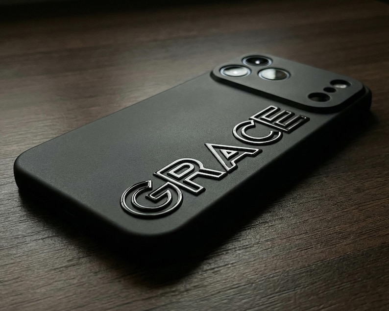 Funda para iPhone con nombre personalizado: Funda personalizada para teléfono imagen 2