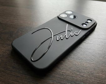Personalized Cursive Name iPhone Case: Custom Sign phone cover