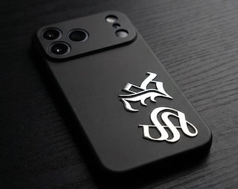 Gothic Name iPhone Case: Custom phone case