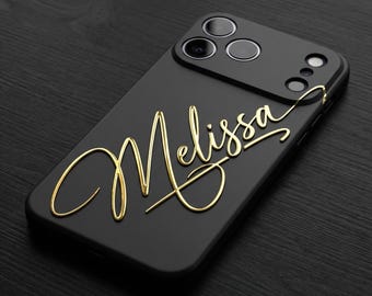 Personalized iphone case: Custom Signature phone case