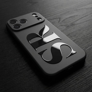 Custom Monogram iPhone Case: Personalized Logo phone cover