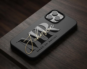 Personalized Logo iPhone Case: Custom Business Card phone cover Personalized Gift