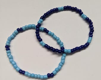 Braccialetti con perline abbinati: set di braccialetti BFF