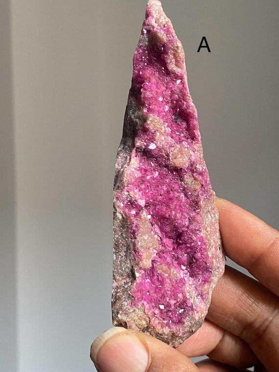 Cobalto Calcite Crystal Raw Specimens