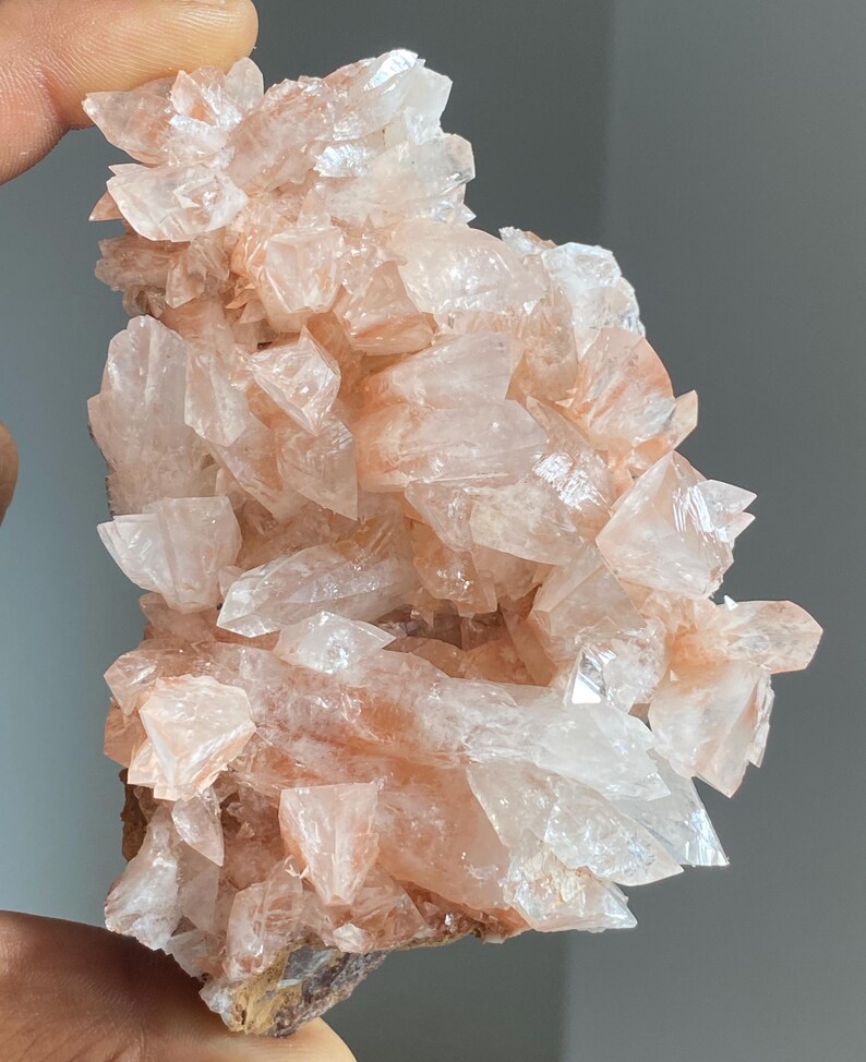 Pink Calcite Rough Pink Calcite Crystal Raw Specimen - Etsy