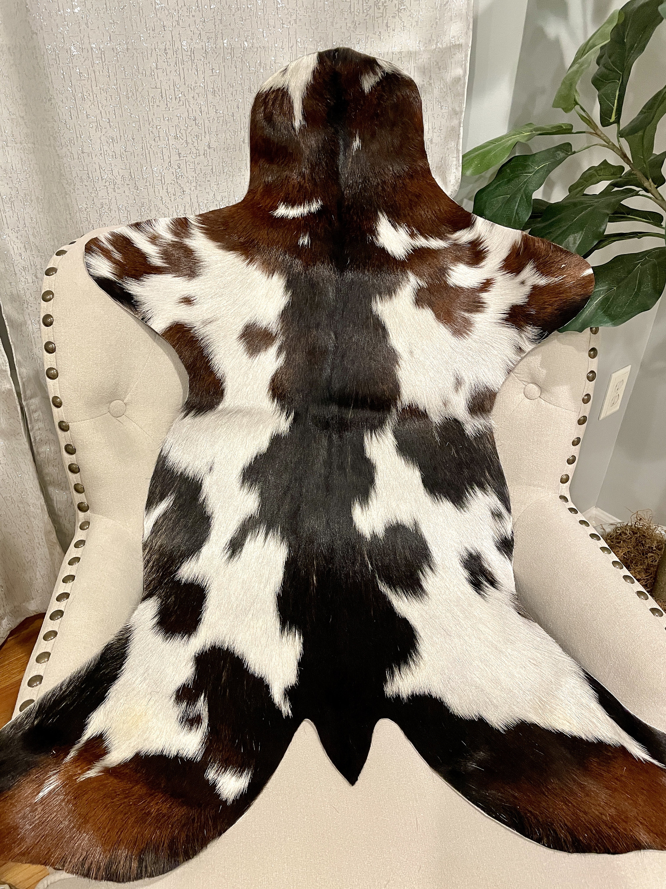 Genuine Hair on Goathide Rug, Goat Hide Rug - Etsy