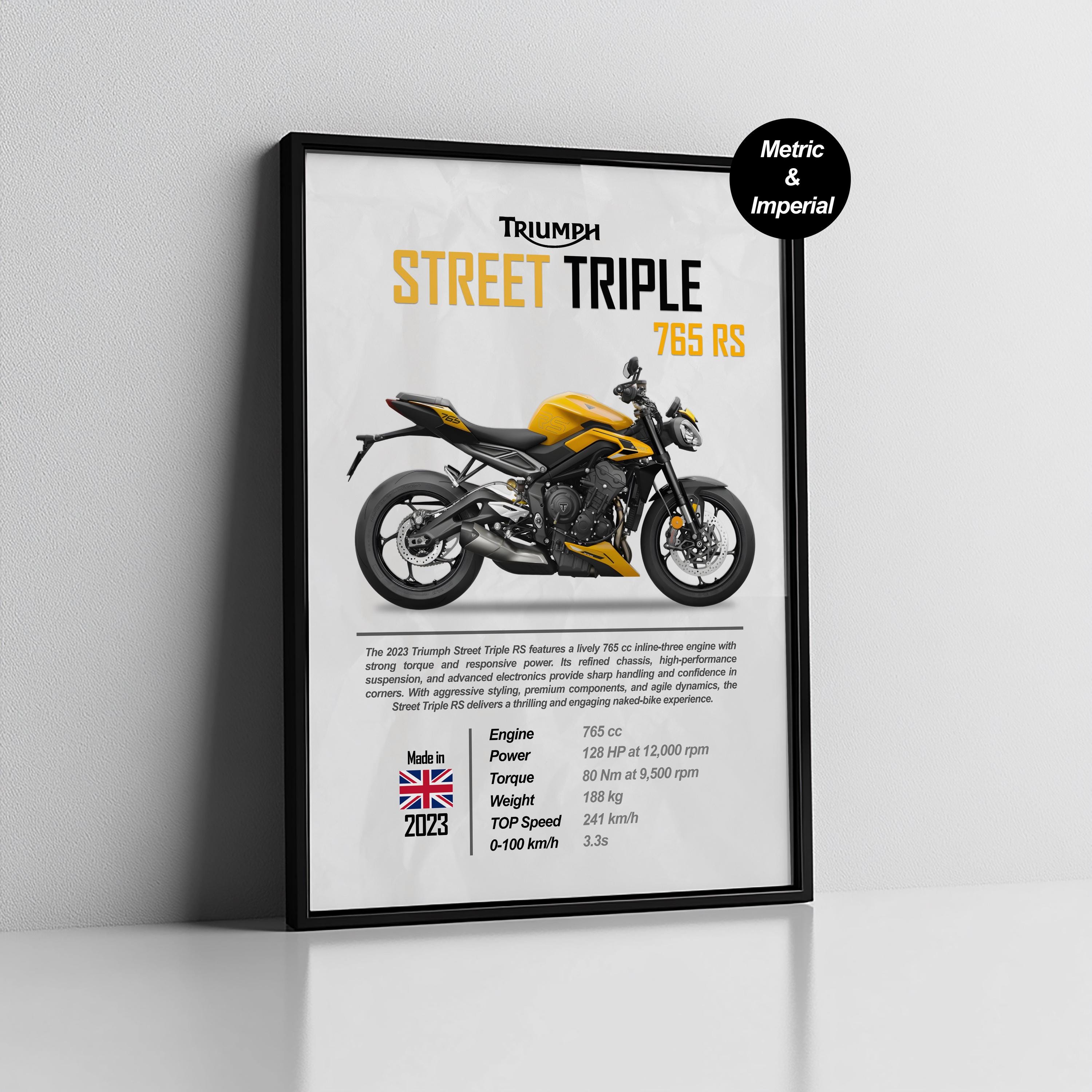TRIUMPH KIT DÉCO - STREET TRIPLE 765 - STRIKER ACIDE – CAD GRAPHIK