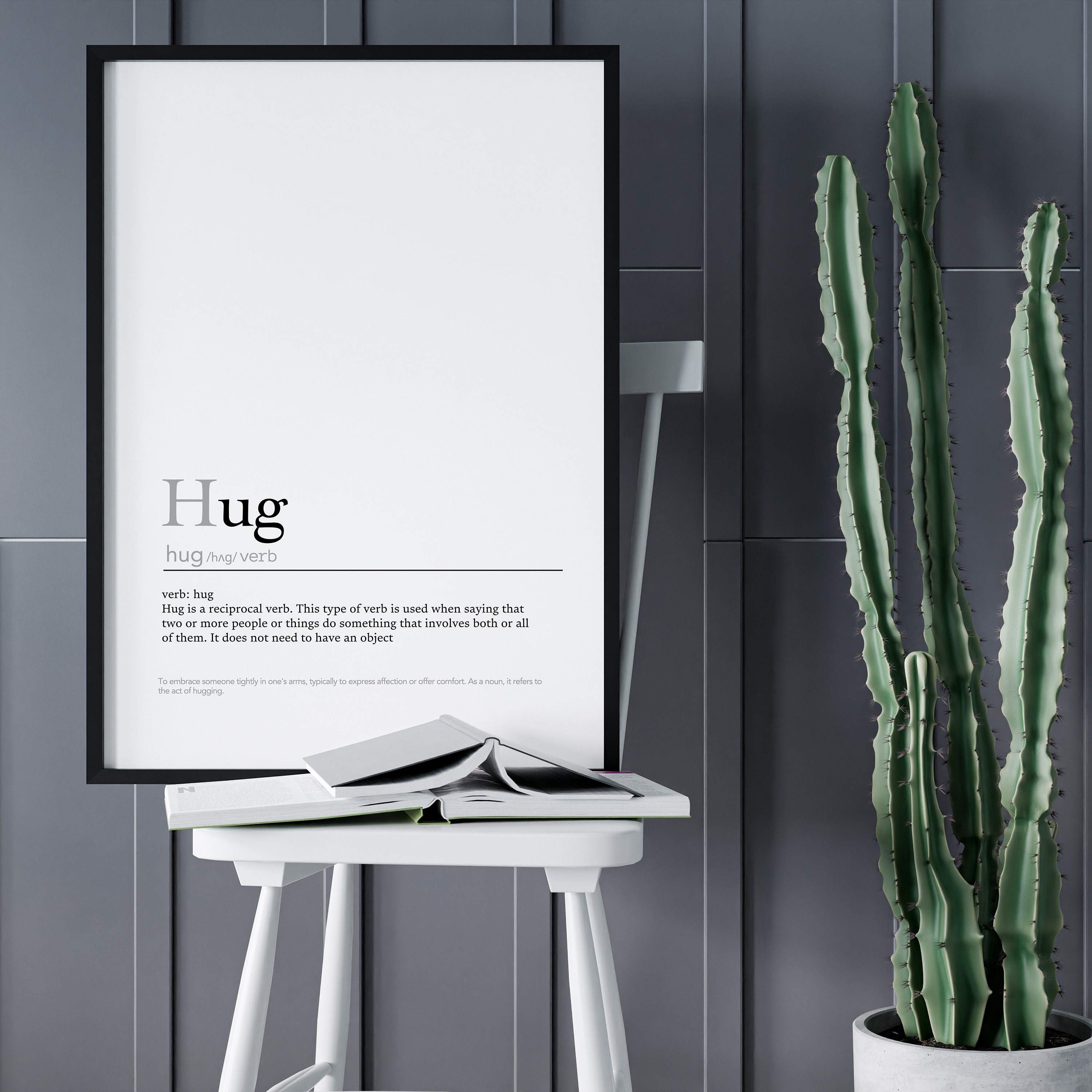 Hug Definition Printable | Inspiring Definition | Word Definition Wall ...
