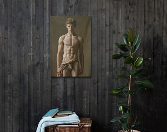 Canvas of a Young Male Elf Model: An Oaken Resolve..- Twink (5)
