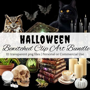 Halloween CLIPART Kommersiell användning Direktnedladdning Spooky Szn Grafik Sommar Clipart Uggla Clipart Fladdermus Grafik Halloween Design Svart Katt