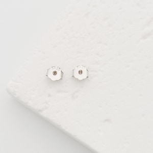 Sterling Silver Angel Wing Stud Earrings: Memorial Jewelry, Guardian Angel image 3