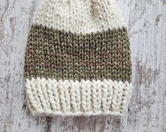 Knit Beanie Hat, Hand Knit Beanie Hat, Gifts for Women, Women's Knit Hat, Women's Winter Hat, Women's Winter Beanie Hat, Gift for Her