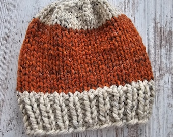 Knit Beanie Hat, Hand Knit Beanie Hat, Gifts for Women, Women's Knit Hat, Women's Winter Hat, Women's Winter Beanie Hat, Gift for Her