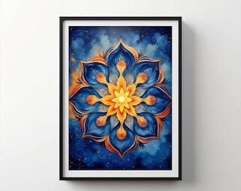 Celestial Harmony | Indigo Bloom Do pobrania DO DRUKU Cyfrowe | IB128