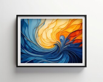 Indigo Urban Fusion | Indigo Bloom Downloadable PRINTABLE Digital | IB204