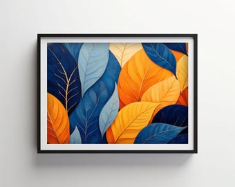 Naturaleza en movimiento / Indigo Bloom Descargable IMPRIMIBLE Digital / IB144