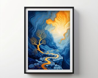 Indigo Growth Journey | Indigo Bloom Do pobrania DO DRUKU Cyfrowe | IB119