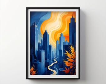 Podróż po sztuce miejskiej | Indigo Bloom Do pobrania DO DRUKU Cyfrowe | IB122